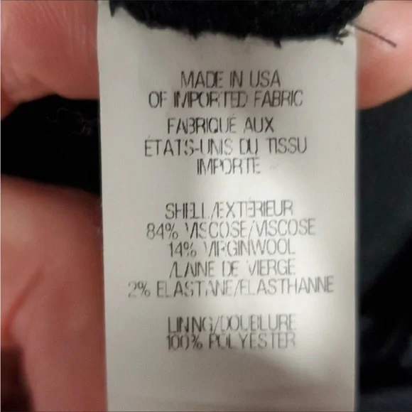 Helmut Lang Wool Pleated Tapered Trousers size 6 - Picture 7 of 7